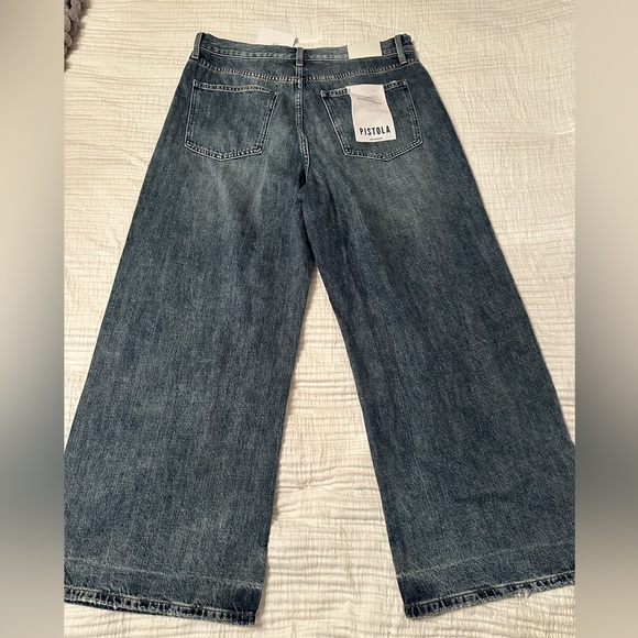 Pistola Loretta High Rise Wide Leg Ankle - NWT - Size 32 - Picture 6 of 16